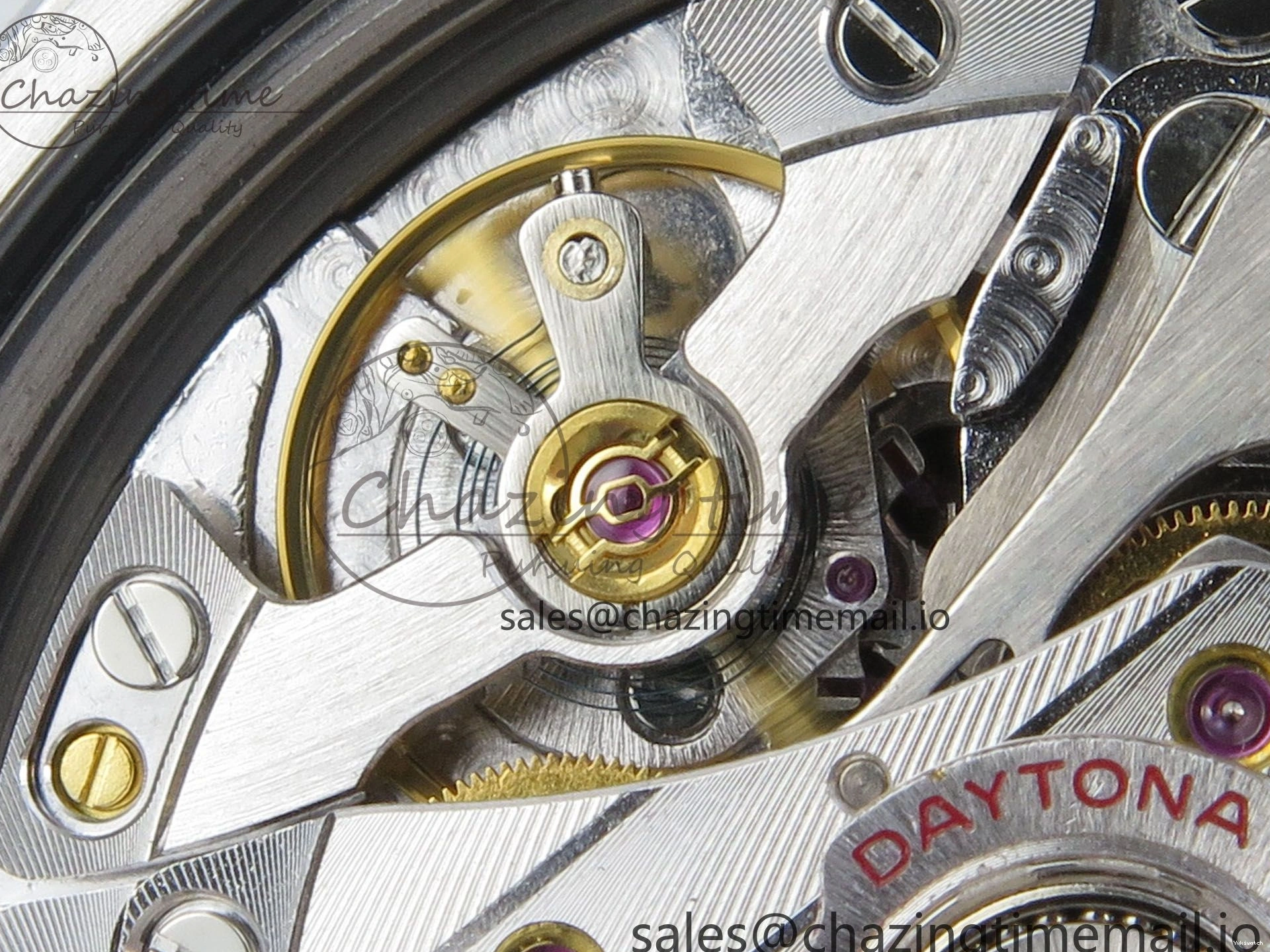 Best Marker (Gain Edition on SH4131 QF SS V6 Daytona Dia Bracelet Gray 126509 Crystal Weight) 1:1 0114